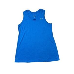 Nike Dri-Fit Sleeveless shirt, size women's Medium, Blue